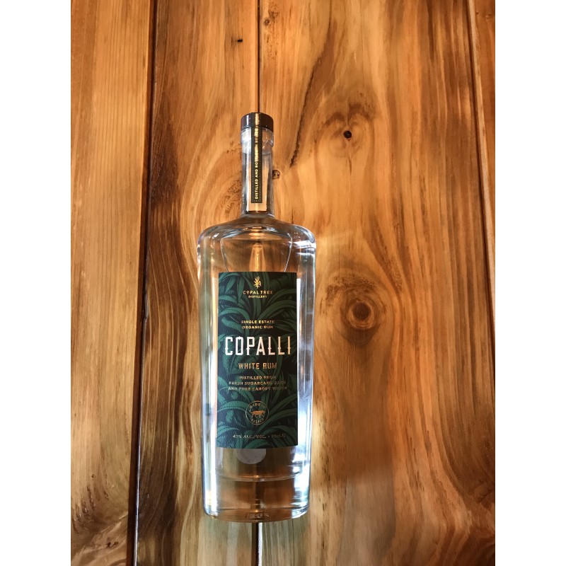 Copalli - Organic white rum -  Rhum sur Wine Wander