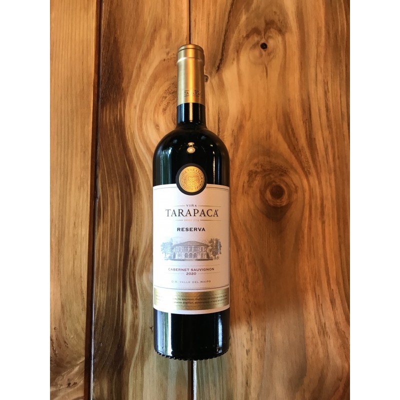Tarapaca - Cabernet Sauvignon Réserve 2020 -  Vin Rouge sur Wine Wander