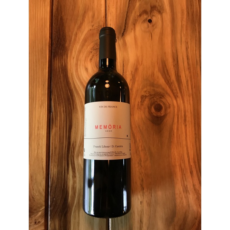 Domaine Castéra - Memoria 2020 -  Vin Blanc sur Wine Wander
